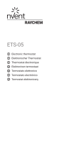 nVent RAYCHEM ETS-05 Electronic Thermostat Benutzerhandbuch