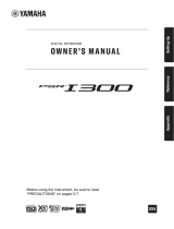 Yamaha PSR-I300 Bedienungsanleitung