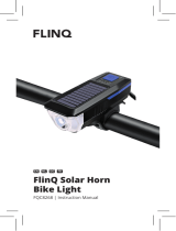 FlinQ FQC8268 Solar Horn Bike Light Benutzerhandbuch