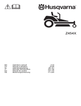 Husqvarna Z454XS Zero Turn Lawn Mower Benutzerhandbuch