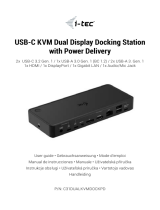i-tec C31 USB-C Dual Display Power Station Benutzerhandbuch