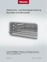 Miele H 7440 BM Mounting Plan