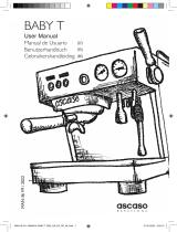 Ascaso BABY T Espresso Machine Benutzerhandbuch