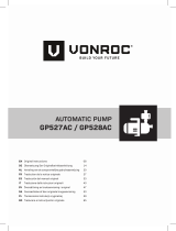 Vonroc GP527AC Automatic Pump Benutzerhandbuch