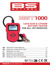 BS BATTERY BST 1000 Lead Acid and Lithium Battery Tester Benutzerhandbuch
