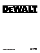 DeWalt D28715 Benutzerhandbuch
