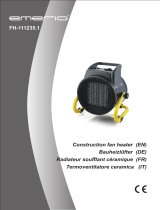 Emerio FH-111235.1 Construction Fan Heater Benutzerhandbuch