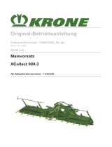 Krone BA XCollect 900-3 (BV301-30) Bedienungsanleitung