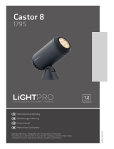 LightPro 179S Castor 8 Spike Light Benutzerhandbuch