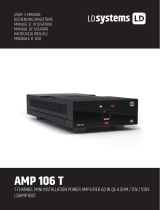 LD Systems AMP 106 T Benutzerhandbuch