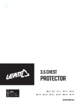 Leatt 5020004180 3.5 Chest Protector Benutzerhandbuch