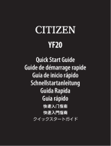 Citizen YF20 Smart Watch Bedienungsanleitung