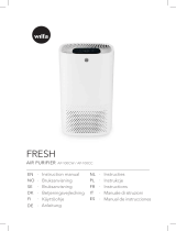 Wilfa AP-100CW Fresh Air Purifier Benutzerhandbuch
