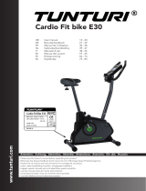Tunturi Exercise Bike Cardio Fit E30 Ergometer Benutzerhandbuch