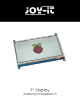 Joy-it 7“ LCD Display Benutzerhandbuch