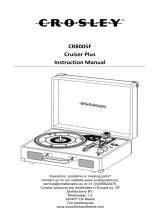 Crosley CR8005F Cruiser Plus Benutzerhandbuch