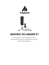 MAONO AU-AM200 S1 Sound Card Audio Interface CASTER LITE Benutzerhandbuch