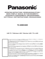 Panasonic TX40MS360E Schnellstartanleitung