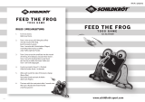Schildkröt Werpspel "Feed the Frog" Benutzerhandbuch