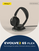 Jabra Evolve2 65 Flex - USB-A MS Stereo (Wireless Charging) Benutzerhandbuch