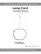 Rusta 915512660101 Halifax Lamp Cord Benutzerhandbuch