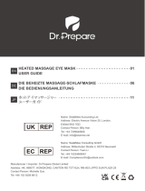 Dr Prepare DMEM-0BK01-US Heated Massage Eye Mask Benutzerhandbuch