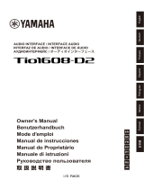 Yamaha Tio1608 Bedienungsanleitung