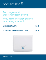 HomeMatic CCU3 Smart Home Central Unit Benutzerhandbuch