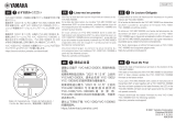 Yamaha YVC-MIC1000EX Wichtige Informationen