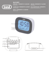 Trevi SLD 3875 Thermometer Digital Clock Benutzerhandbuch