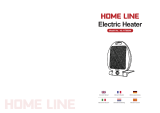 HOME LINE HL-HT800W Electric Heater Benutzerhandbuch