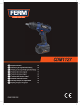 Ferm CDM1127 Cordless Impact Wrench 18V Benutzerhandbuch
