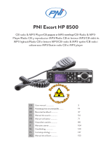 PNI Escort HP 8500 CB Radio and MP3 Player Benutzerhandbuch
