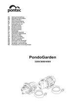 Pontec 3200 PondoGarden Irrigation Pump Benutzerhandbuch