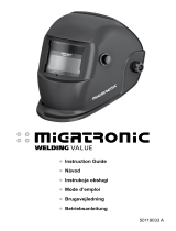 Migatronic 50119033 Basic ADF Optical Welding Helmet Installationsanleitung