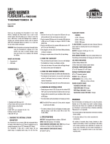 Elements 94554 3 In 1 Hand Warmer Flashlight and Power Bank Benutzerhandbuch