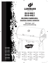 LANDMANN Holzkohlegrill "Black Taurus 440" Bedienungsanleitung