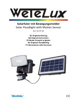 Wetelux 91 97 52 Solar Floodlight Benutzerhandbuch