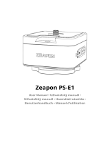 ZEAPON PS-E1 PONS Motorized Pan Head Benutzerhandbuch