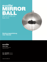 EuroLite 50101111 Mirror Ball 50cm Benutzerhandbuch