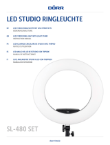 Dörr SL-480 SET LED STUDIO RING LIGHT Benutzerhandbuch