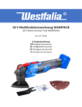Westfalia WAMFW18 18V Multi-Function Tool Benutzerhandbuch