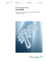 Endres+Hauser EA HistoROM Mounting Instruction