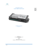 SIMARINE SCQ25 Quadro Digital Shunt Module Benutzerhandbuch