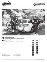 Westfalia-AutomotiveFahrradträger ´bikelander´ für 2 Fahrräder E-Bike-fähig für die Anhängerkupplung