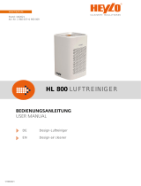HEYLO HL 800 Design-Air Cleaner Benutzerhandbuch