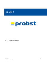 probst HVZ-LIGHT Benutzerhandbuch