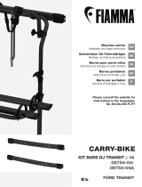 Fiamma 02096-26 Carry Bike Kit Bars DJ Transit Benutzerhandbuch