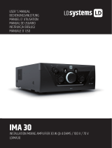 LD systems LD IMA 30 Mixing Amplifier Benutzerhandbuch