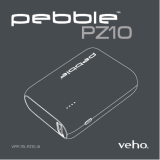 Veho VPP-115-PZ10-B Pebble Power Bank Benutzerhandbuch